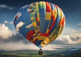 Heißluftballon-Fahrten: Panoramablick über Landschaften und Städte