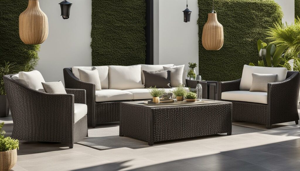 Outdoor-Möbel für Terrasse