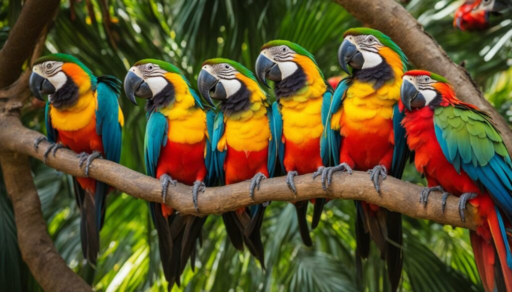 Papageien als Haustiere