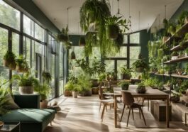 Pflanzen als Dekorationselemente im Wohnraum