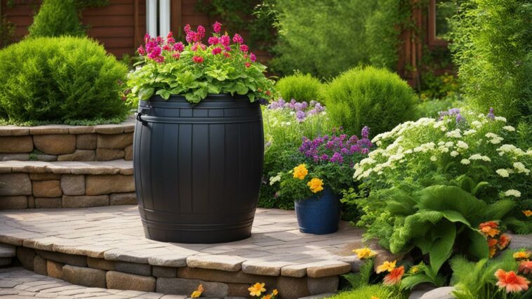 Stilvolle Regentonnen im Garten: Funktion und Ästhetik