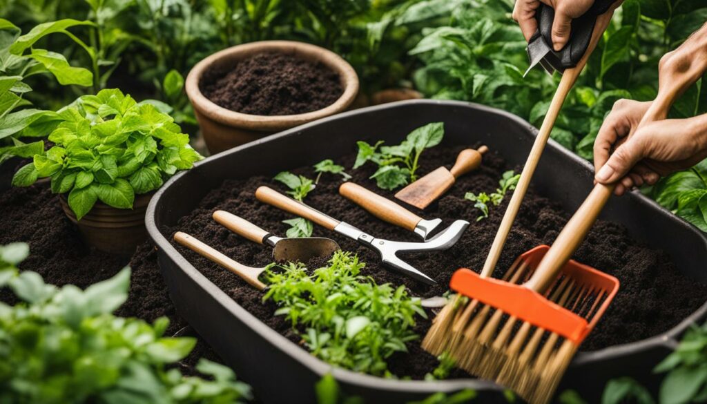 nachhaltige Alternativen zu konventionellen Gartenwerkzeugen